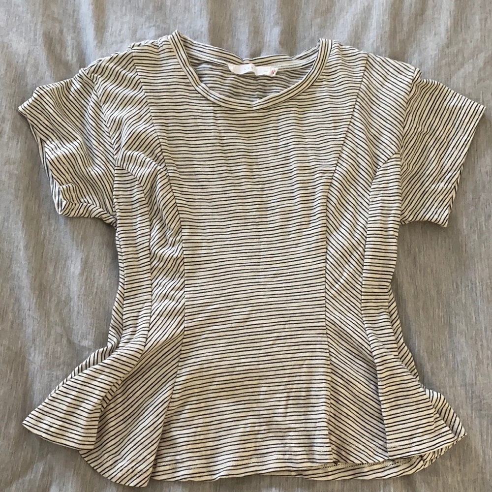 Lush striped t shirt size small